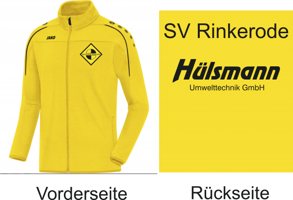 Polyesterjacke Classico inkl. Rückendruck